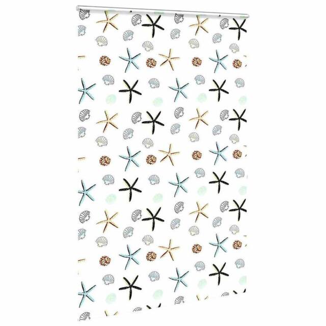 Berkfield Home Shower Roller Blind with Cassette 150x240 cm Fabric Width 146 cm in White - image 1