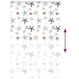 Berkfield Home Shower Roller Blind with Cassette 150x240 cm Fabric Width 146 cm in White - thumbnail 5