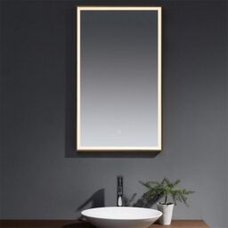 Clifton 100cm Tall LED Bathroom Wall Mirror with Touch Sensor in Natural - thumbnail 5