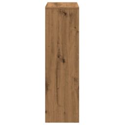 Berkfield Home Room Divider Bookcase¬†3-Tier¬†Artisan Oak 99x29x99 cm Engineered Wood in Brown - Size: 99 x 29 x 99 cm - thumbnail 6