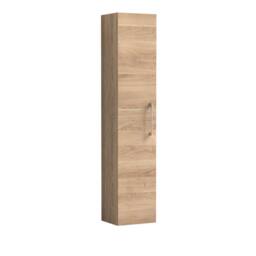 Balterley 300 mm Tall Wall Hung Unit, Bleached Oak Finish in Brown - thumbnail 1