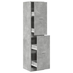 Berkfield Home Apothecary Cabinet¬†Concrete Grey 40x41x174.5 cm Engineered Wood - thumbnail 2