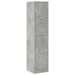 Berkfield Home Apothecary Cabinet¬†Concrete Grey 40x41x174.5 cm Engineered Wood - thumbnail 3