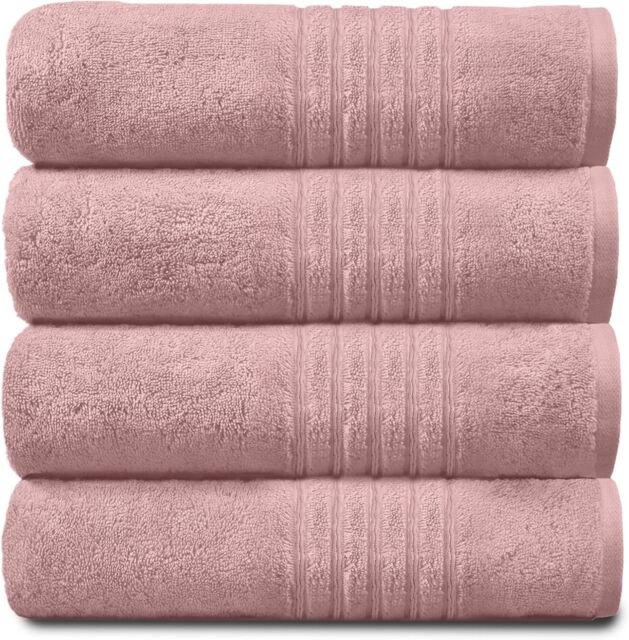 GAVENO CAVAILIA 4 Pack Hampton Towel in Pink - image 1