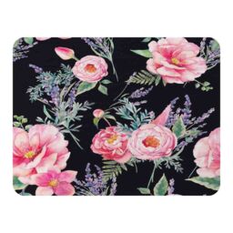 Benjamin Tate Design Watercolour Painting Of Flowers Blanket in Natural - Size: 120 cm x 150 cm - thumbnail 1