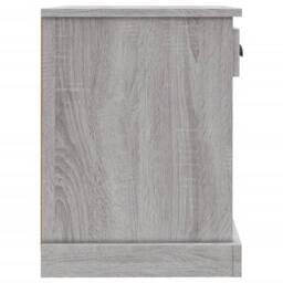 Berkfield Home Elegant Bedside Cabinets 2 pcs Grey Sonoma 43x36x50 cm - Size: 43 x 36 x 50 cm - thumbnail 9