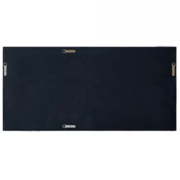 Agenzia 14 Large Art Deco Modern Bevelled Full Length Panel Frame Mirror 174 x 85cm in Silver - Size: 174 x 85 cm - thumbnail 3