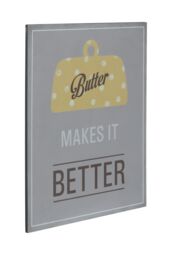 Orsina Butter Makes It Better Wall Plaque in Green - thumbnail 2