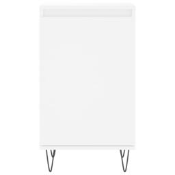 Berkfield Home Sideboards 2 pcs White 40x35x70 cm Engineered Wood - Size: 40 x 35 x 70 cm - thumbnail 6