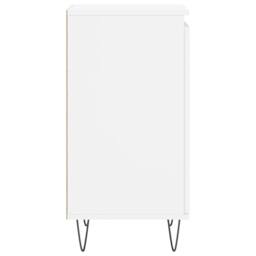 Berkfield Home Sideboards 2 pcs White 40x35x70 cm Engineered Wood - Size: 40 x 35 x 70 cm - thumbnail 8