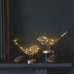 SPETLEK Robin Table Light - Copper/Brown, Gold or White - Battery - thumbnail 1