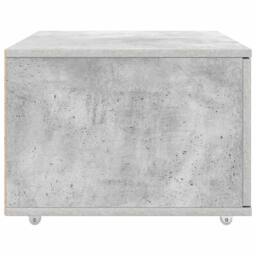 Berkfield Home Drawer Cabinet Concrete grey Concrete Medium Doors - thumbnail 7