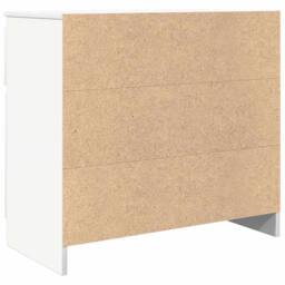 Berkfield Home Sideboard with Drawer White 71x35x65 cm Engineered Wood - Size: 71 x 35 x 65 cm - thumbnail 8