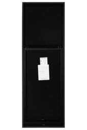 "MirrorOutlet Black Aluminium Edged Cheval Mirror 67"" X 23"" (170CM X 58CM) - Size: 1 Pack" - thumbnail 6