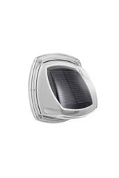 KDMD 2 Pack Solar Powered Wall Light Outdoor Garden Porch Stair in Light Grey - thumbnail 1