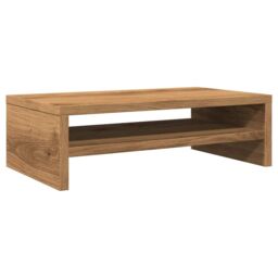 Berkfield Home Monitor Stand Artisan Oak 42x24x13 cm Engineered Wood in Brown - Size: 42 x 24 x 13 cm - thumbnail 2