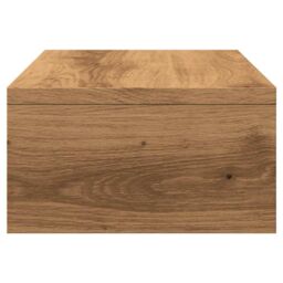Berkfield Home Monitor Stand Artisan Oak 42x24x13 cm Engineered Wood in Brown - Size: 42 x 24 x 13 cm - thumbnail 6