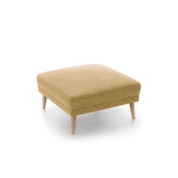 Abakus Direct Harper Footstool - Durable & Easy Clean Upholstery in Brown - thumbnail 5