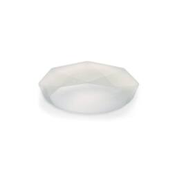 Netlighting Diamante Flush Ceiling 30W LED 5000K 3000lm White Acrylic