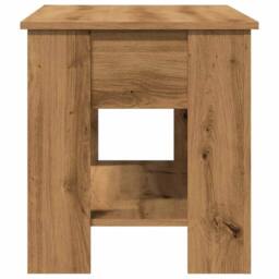 Berkfield Home Modern Coffee Table Artisan Oak 101x49x52 cm Engineered Wood in Brown - Size: 101 x 49 x 52 cm - thumbnail 6