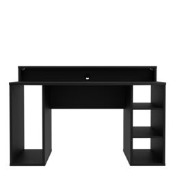 Furniture To Go Loadout Black Gaming Desk with Colour Changing LED - thumbnail 2