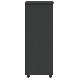 Berkfield Home Rolling Cabinet with Drawers MOSS Grey Solid Wood Pine - thumbnail 6