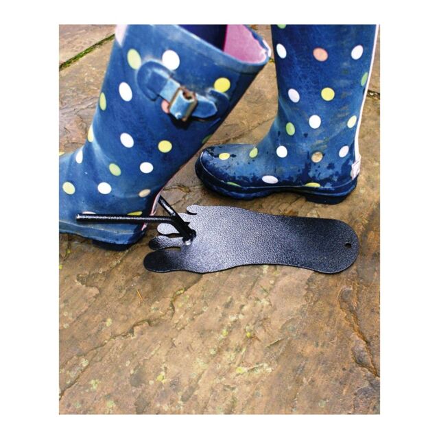 Poppyforge Boot Pull (Foot) - Shoe Puller - Steel - L12 x W32.4 x H8.4 cm in Black - image 1