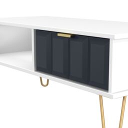 Ready Assembled 2 U Metro 1 Drawer Coffee Table (Ready Assembled) in Dark Blue - thumbnail 4
