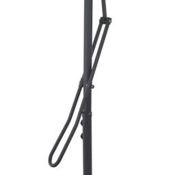 Berkfield Home Outdoor Parasol with Steel Pole 250x250 cm Green - thumbnail 5