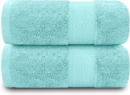 GAVENO CAVAILIA Miami Towel in Turquoise - Size: Bath Sheet - thumbnail 1