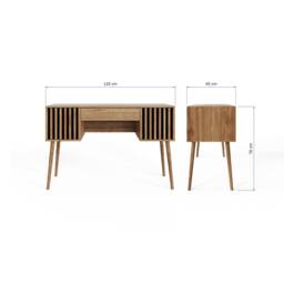 GFW Rowan Desk in Brown - thumbnail 6