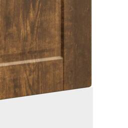 Berkfield Home Dishwasher Panel Porto Smoked Oak 60x1.5x67 cm Engineered Wood in Brown - thumbnail 7