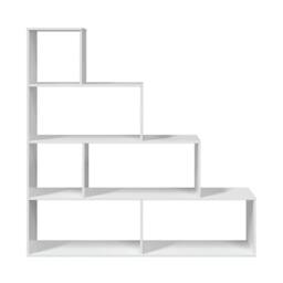 CALICOSY Klum 6-Compartment Staircase Shelf - H145 Cm in White - thumbnail 4