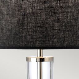 Netlighting Orb Table Lamp with Round Shade Polished Nickel in Grey - thumbnail 2