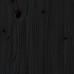 Berkfield Home Highboard Black 34x40x108, 5 cm Solid Wood Pine - thumbnail 9