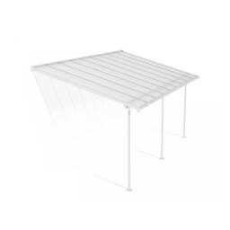 Palram Patio Cover Sierra 3X5.46 Clear - L555 x W299 x H305 - White - thumbnail 1