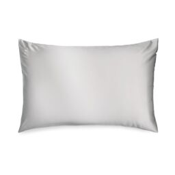 Silk Addict 100% Mulberry Silk Pillowcase - Navy in Metallic Silver - Size: Standard Pillow Case - thumbnail 2