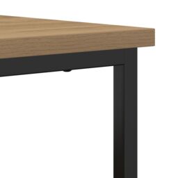 Berkfield Home Sideboard Artisan Oak 100x35x80 cm Engineered Wood & Steel in Brown - Size: 100 x 35 x 80 cm - thumbnail 9