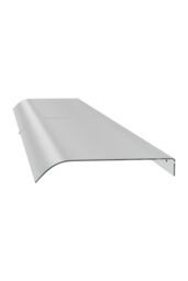 Garden Sanctuary Outdoor Frosted Awning Canopy Rain Cover for Window & Door in Clear - Size: Large - thumbnail 3