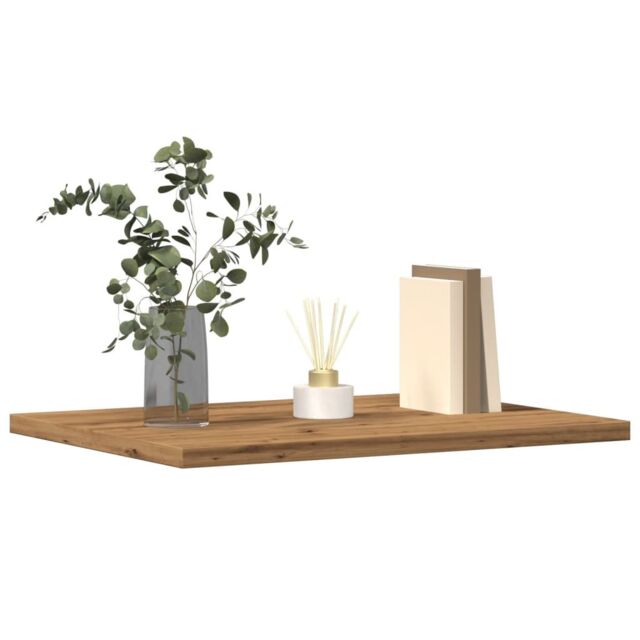 Berkfield Home Bookshelf Boards 4 pcs Artisan Oak 40x30x1.5 cm Engineered Wood in Brown - image 1