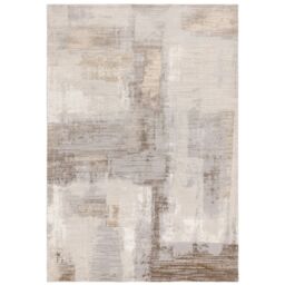 The Rug Shop UK Silver Modern Luxurious Easy to clean Machine Made Abstract Abstract Area Rug - Size: 200 cm x 290 cm - thumbnail 9