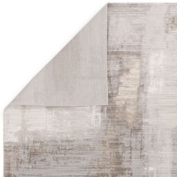 The Rug Shop UK Silver Modern Luxurious Easy to clean Machine Made Abstract Abstract Area Rug - Size: 200 cm x 290 cm - thumbnail 8