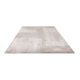 The Rug Shop UK Silver Modern Luxurious Easy to clean Machine Made Abstract Abstract Area Rug - Size: 200 cm x 290 cm - thumbnail 7