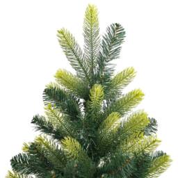 Berkfield Home Beautiful Artificial Hinged Christmas Tree with Stand 180 cm in Green - thumbnail 4