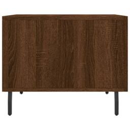 Berkfield Home Coffee Tables 2 pcs Brown Oak 50x50x40 cm Engineered Wood - Size: 50 x 50 x 40 cm - thumbnail 8