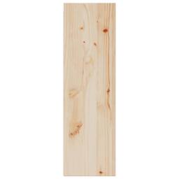 Berkfield Home Wall Cabinet 30x30x100 cm Solid Pinewood in Light Tan - Size: 30 x 30 x 100 cm - thumbnail 6