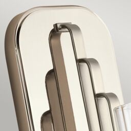 Netlighting Kichler Kimrose Wall Lamp Polished Nickel in Grey - thumbnail 2