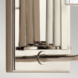 Netlighting Kichler Kimrose Wall Lamp Polished Nickel in Grey - thumbnail 4