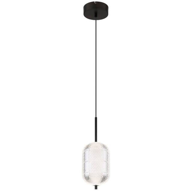 Netlighting Kurius Slim Pendant Ceiling Light Matt Black LED 30004500K - image 1