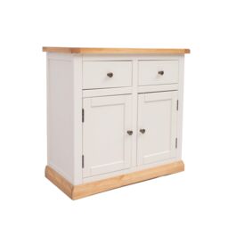 Cabinet Bits Trevi Off-White 2 Drawer 2 Door Sideboard Brass Knob - thumbnail 2